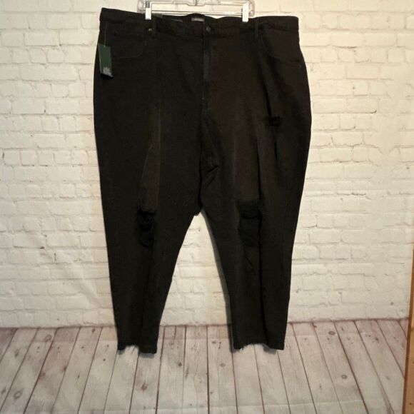 Wild Fable Women’s Distressed Black Jeans – Size 28 (Plus) - Picture 1 of 3